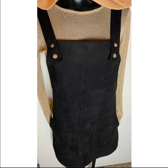 Black Forever21 Overall Dress - Picture 3 of 4